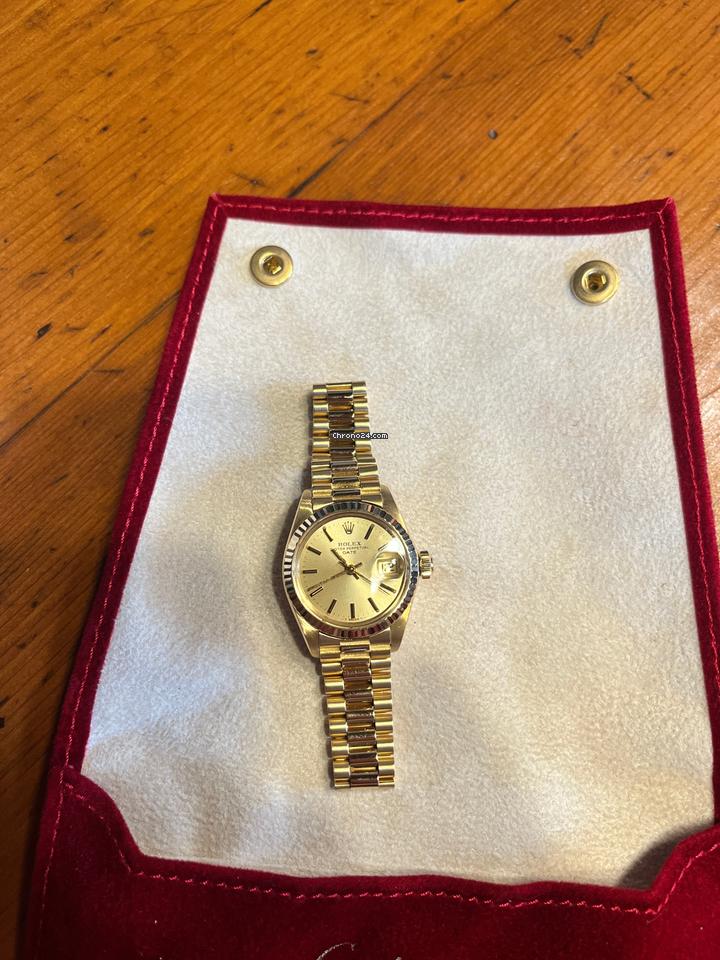 Rolex | Datejust | 6917 | Yellow gold | 26 mm | Yellow gold | Gold | Automatic