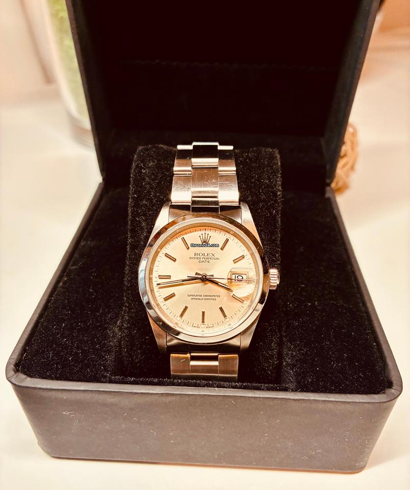Rolex | Oyster Perpetual | 15200 | Steel | 34 mm | Steel | Silver | Automatic