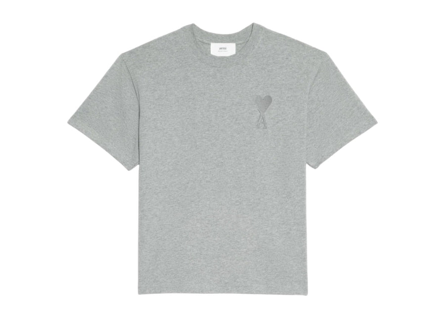 AMI de Coeur Tone-On-Tone T-Shirt Heather Heather Grey