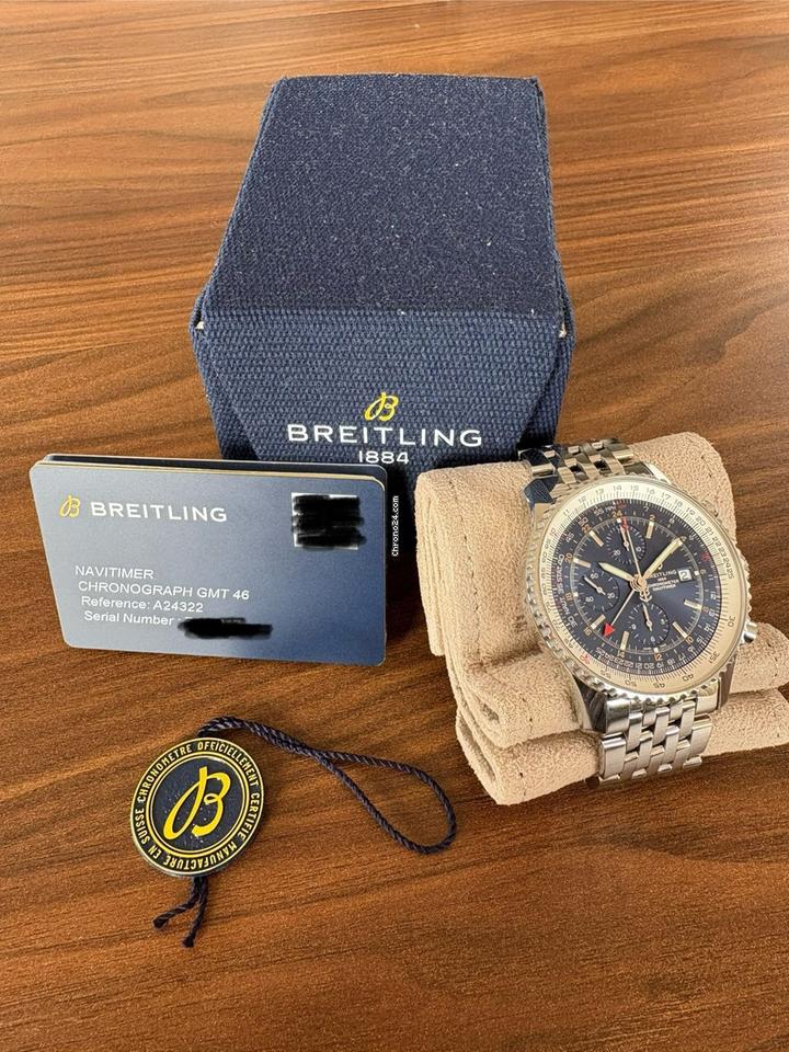 Breitling Navitimer GMT1 Chronograph Gmt 46