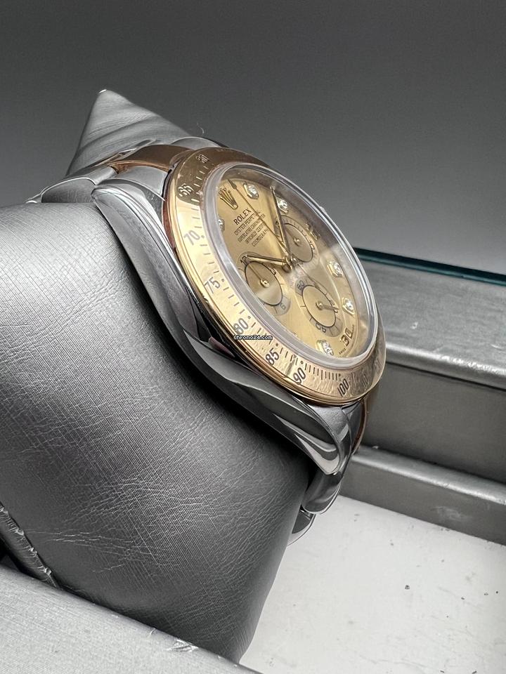 Rolex | Daytona | 116523 | Yellow gold | 40 mm | Gold/Steel | Gold | Automatic