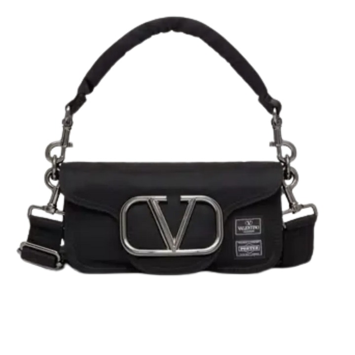Valentino Garavani And Porter Locò (S) Black