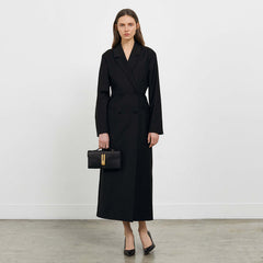 DeMellier The Vancouver Clutch black smooth