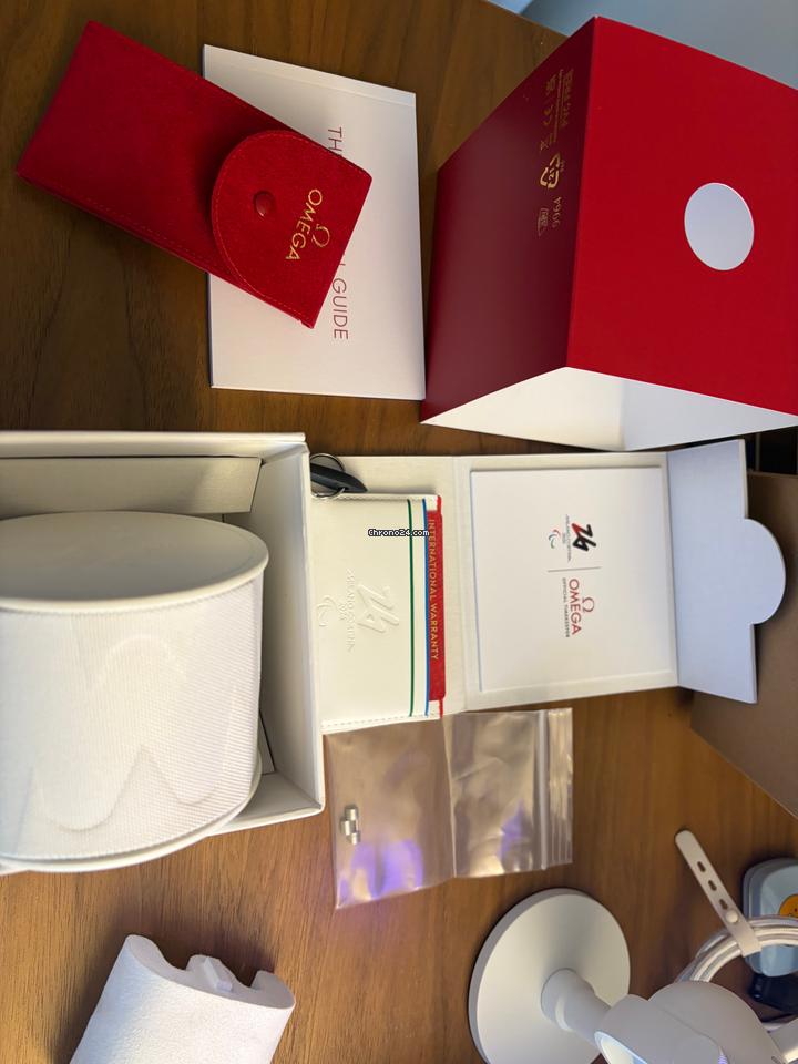 Omega Speedmaster Unworn fullset Milano Cortina Paralymics 2026