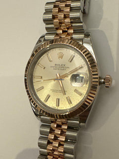 Rolex | Datejust | 126331 | Steel | 41 mm | Gold/Steel | Champagne | Automatic