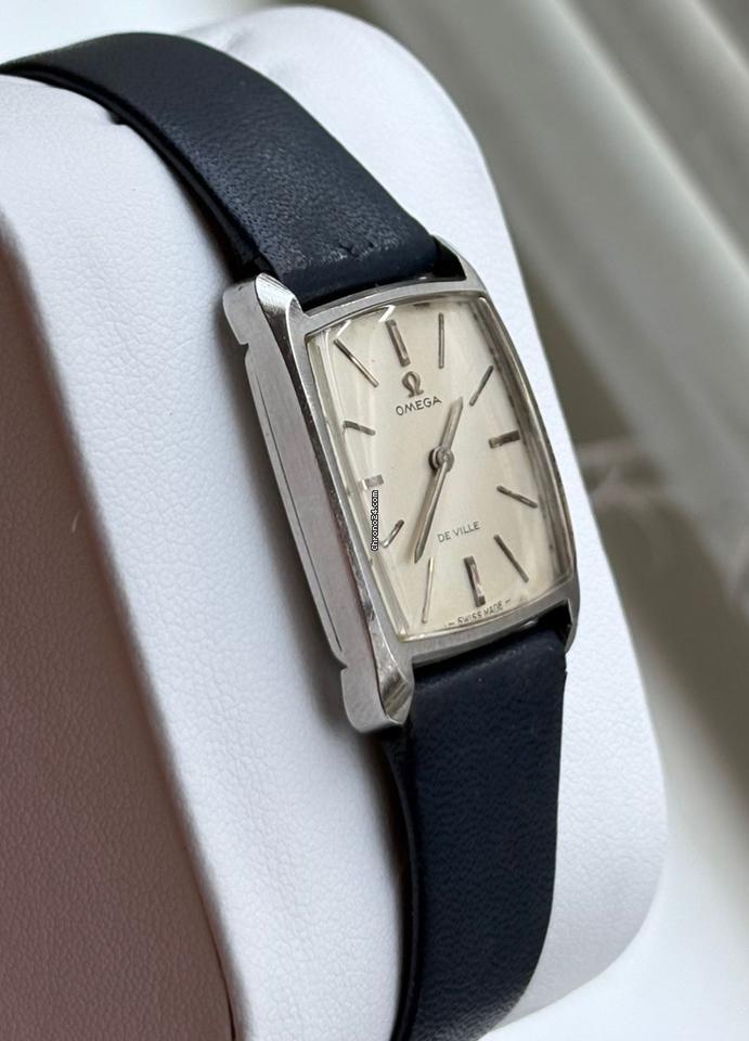 Omega De Ville Tank Rare Silver Dial N.MINT cal.620 1968 year 22x29,5mm