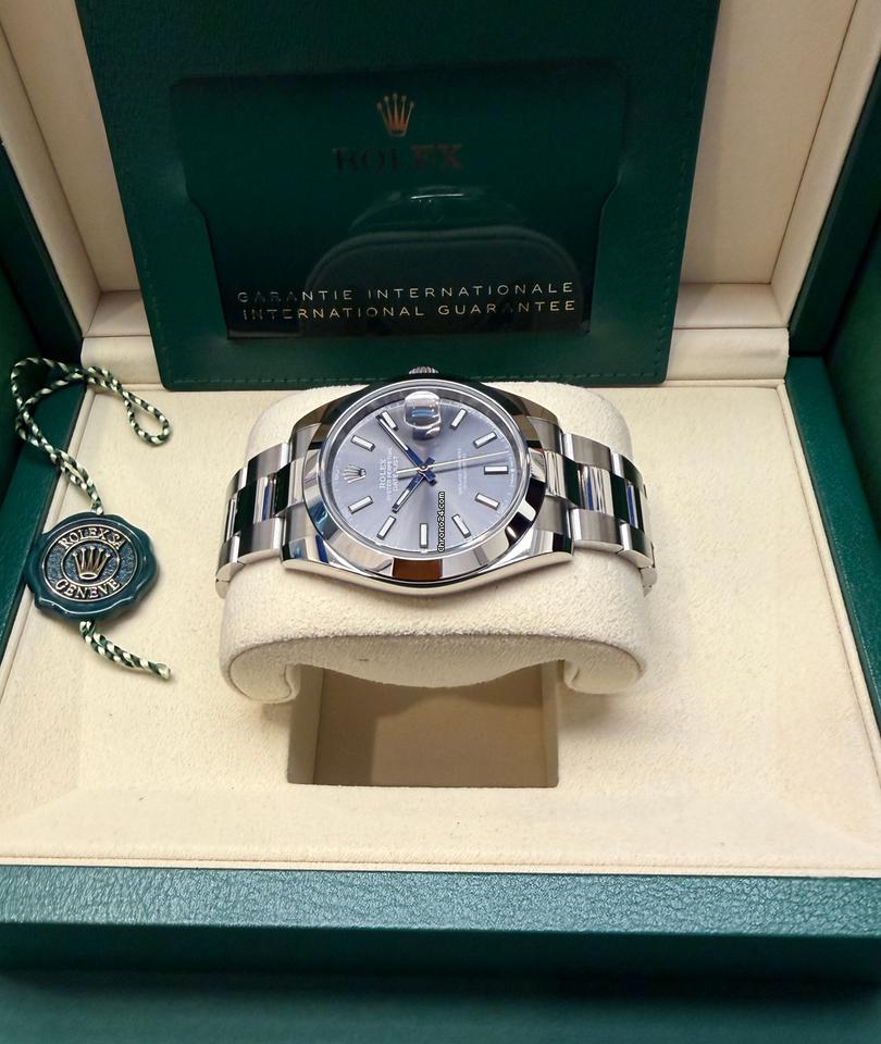 Rolex | Datejust | 126300 2025 New Unworn | Steel | 41 x 48 mm | Steel | Grey | Automatic
