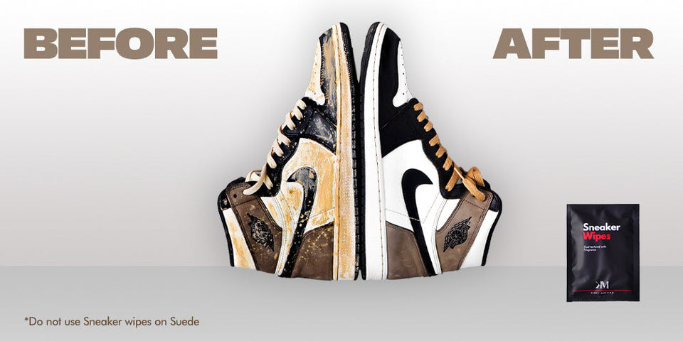 Sneaker Wipes Shoe Cleaning Wipes Clean Sneakers in 1 Minute Kicks Machine