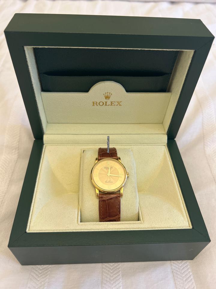 Rolex | Cellini | 5116 | Yellow gold | 32 x 5.5 mm | Gold | Manual winding
