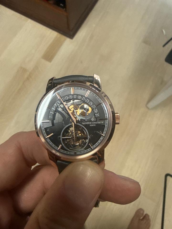 Vacheron Constantin Retrograde6010 T/000 R-B638 TRADITIONNELLE Tourbillon Retrograde Date Openface