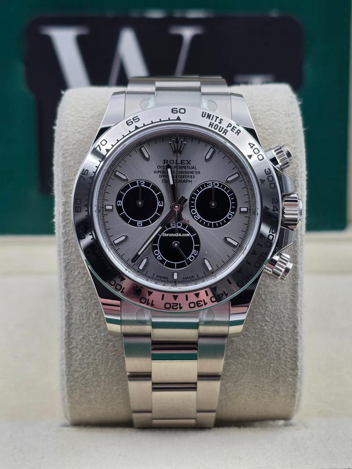 Rolex | Daytona | 126509 | White gold | 40 mm | White gold | Silver | Automatic