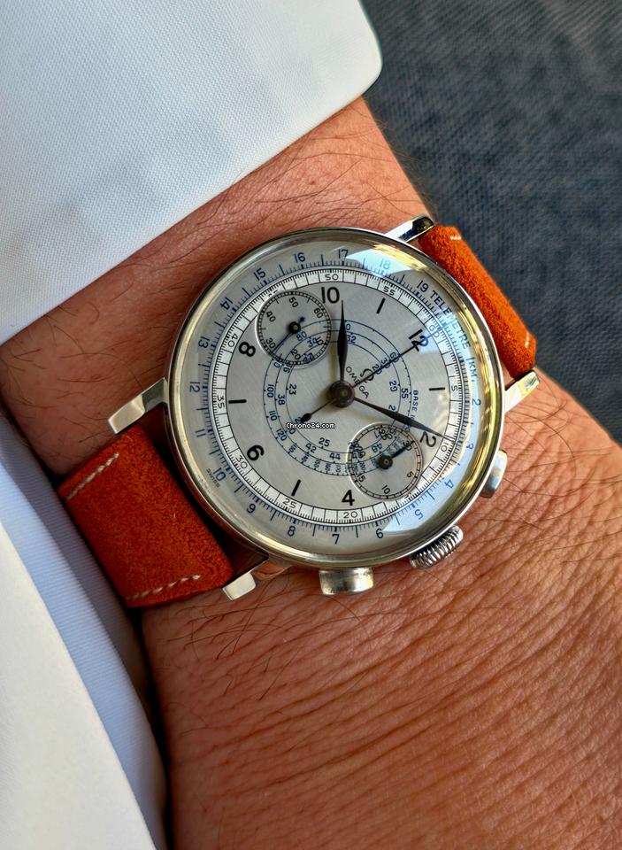 Omega Museum CK2393 MUSEUM JUMBO CAL 33.3 CHRO del 1940 TOP CONDITION LIKE NOS CK987