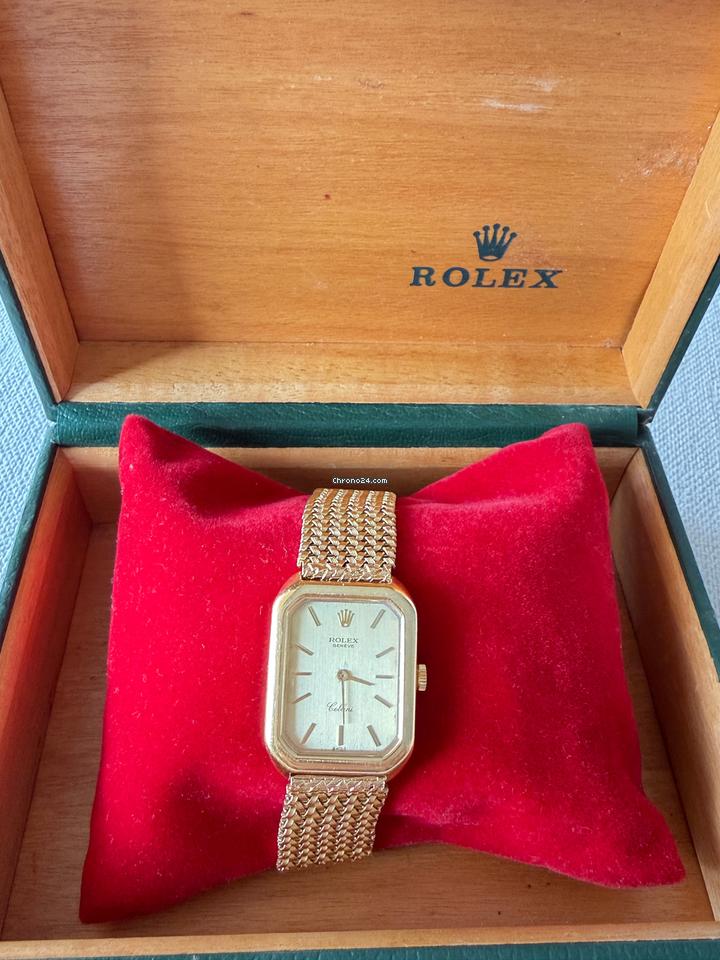 Rolex | Cellini | 4104 | Yellow gold | 23 mm | Yellow gold | Gold | Manual winding