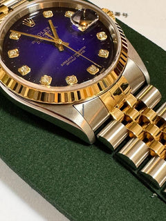 Rolex | Datejust | 16233 | Gold/Steel | 36 mm | Gold/Steel | Blue | Automatic