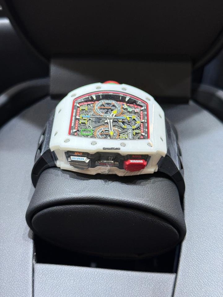 Richard Mille RM65-01 Split second chronograph White Carbon TPT 2025 New Release
