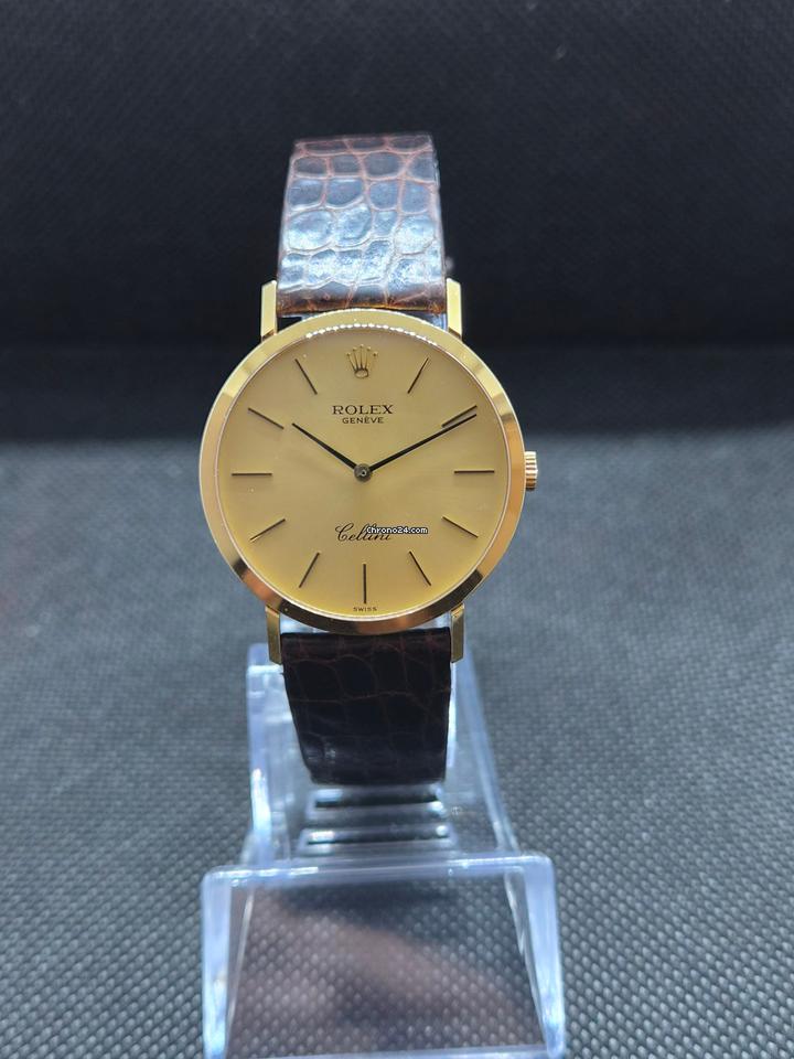 Rolex | Cellini | 4112 | 32 mm | Leather | Manual winding