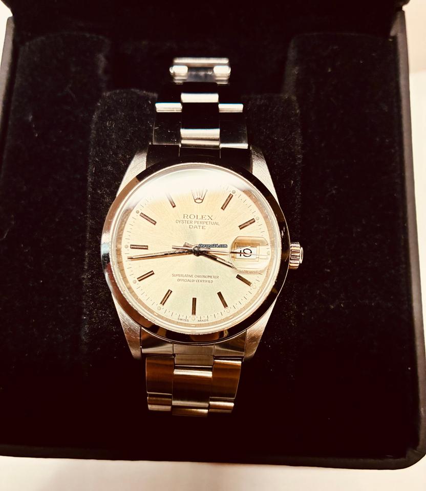 Rolex | Oyster Perpetual | 15200 | Steel | 34 mm | Steel | Silver | Automatic