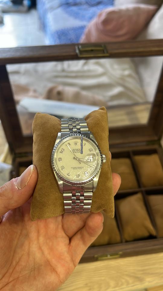 Rolex | Datejust | 16620 | Steel | 36 mm | Steel | White