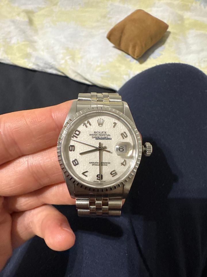 Rolex | Datejust | 16620 | Steel | 36 mm | Steel | White