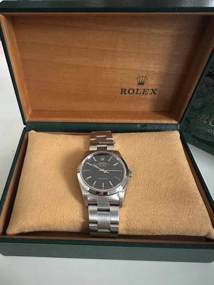 Rolex | Air King | 14000M | Steel | 34 mm | Steel | Black | Automatic