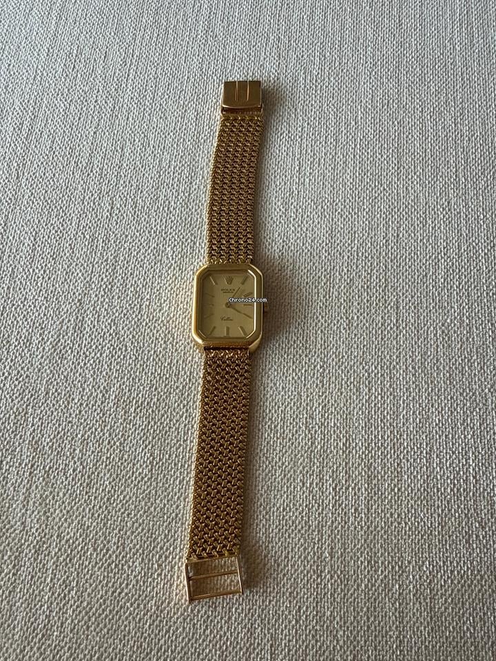 Rolex | Cellini | 4104 | Yellow gold | 23 mm | Yellow gold | Gold | Manual winding