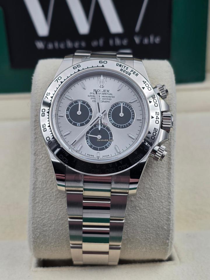 Rolex | Daytona | 126509 | White gold | 40 mm | White gold | Silver | Automatic