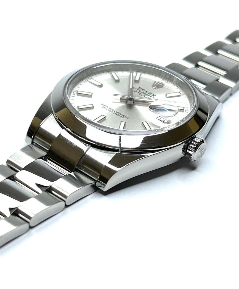 Rolex | Datejust | 126300 | Steel | 41 mm | Steel | Silver (solid) | Automatic