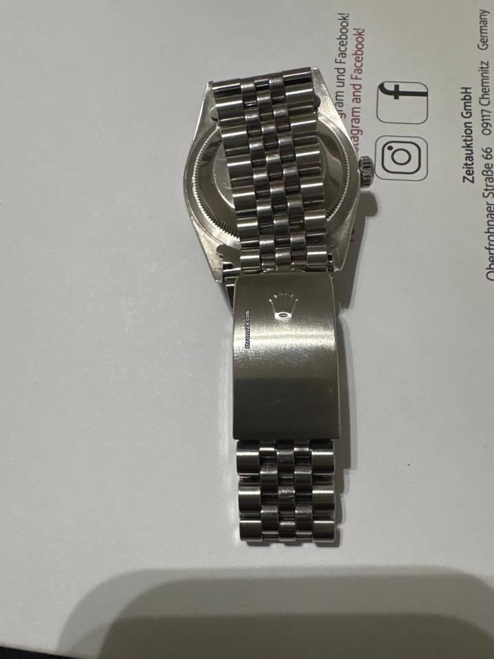 Rolex | Datejust | 16620 | Steel | 36 mm | Steel | White