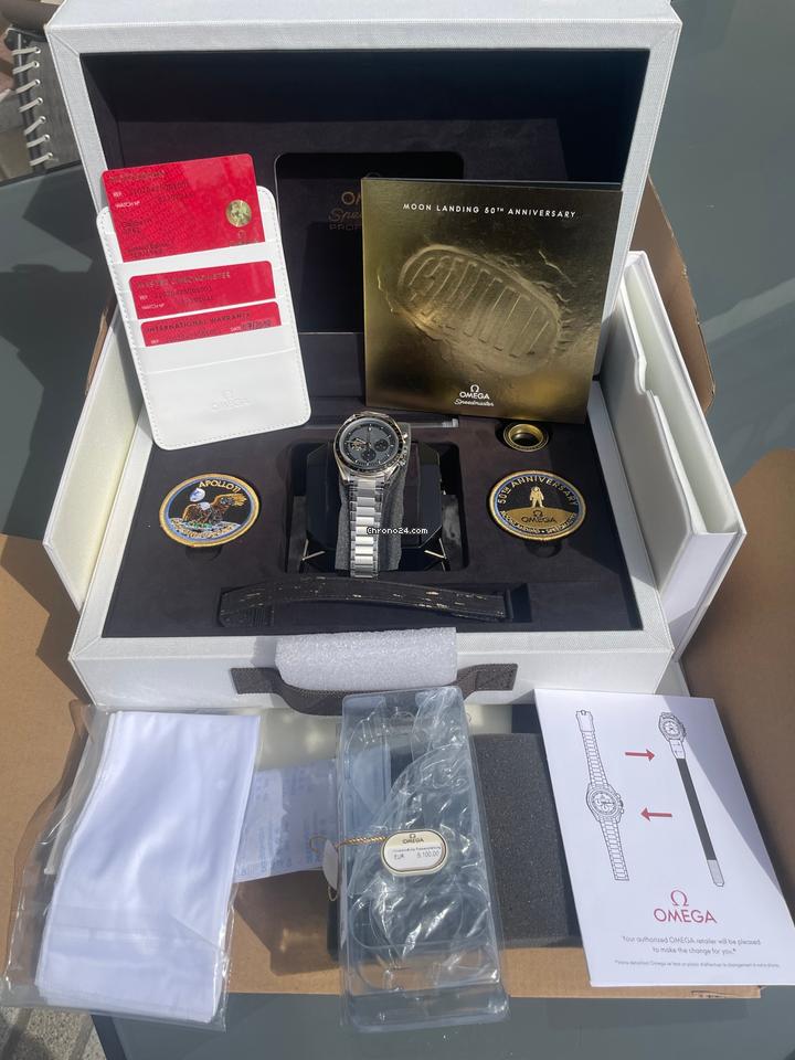 Omega Speedmaster Professional Moonwatch Apollo 11 Full Set 319/6968 50th anniversary inkl. Rechnung